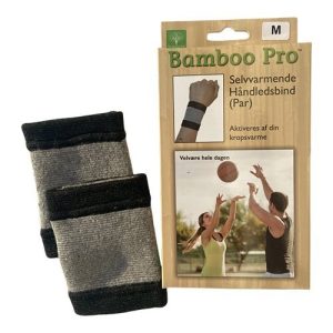 Bamboo Pro Håndledsbind, Selvvarmende, Str M