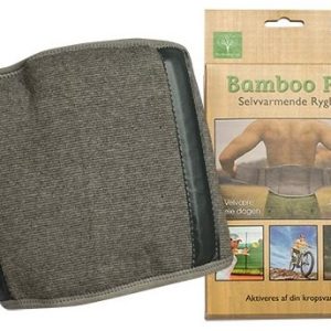 Bamboo Pro Rygstøtte, Str. S/M selvvarmende 1stk.