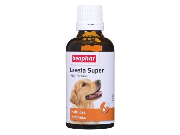 Beaphar Laveta Super, Hund, Væske, Hair Care, Vitamin A, Vitamin B, Vitamin B1, Vitamin B12, Vitamin B2, Vitamin B3, Vitamin B6, Vitamin B6,..., Natr