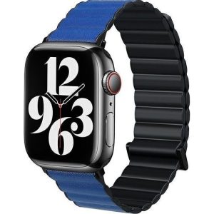 Beline Beline Pasek Apple Watch Magnetic Pro 38/40/41Mm Czarno/Niebieski Black/Blue Box