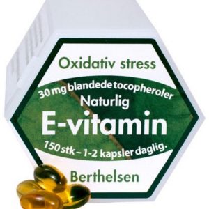 Berthelsen E-vitamin, 150kap.