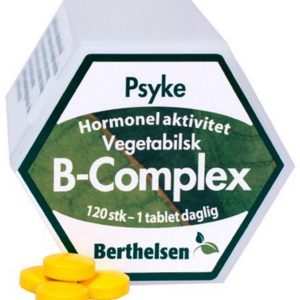 Berthelsen Vegetabilsk B-Complex, 120tab.