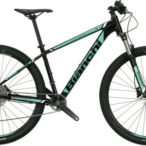 Bianchi Magma 9.1 Deore 10g - Sort/Turkis