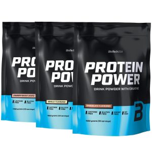 Biotech USA - Power Protein Smage-pakke (3 x 1kg)