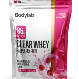 Bodylab Clear Whey Raspberry Rush, 500 g.