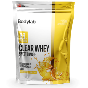 Bodylab Clear Whey Sweet Orange, 500 g.