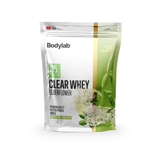 Bodylab Clear Whey elderflower, 500g