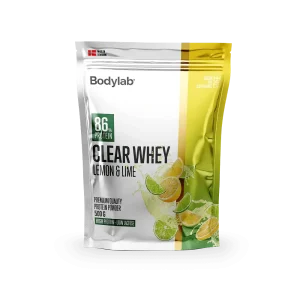 Bodylab Clear Whey - lemon & lime, 500g