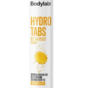 Bodylab Hydro Tabs (1x20 stk) Ice Tea Peach m/koffein