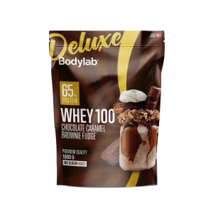 Bodylab Whey 100 Deluxe chocolate caramel brownie fudge, 1kg