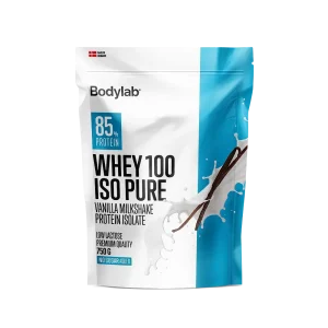 Bodylab Whey 100 ISO Pure - vanilla milkshake, 750g