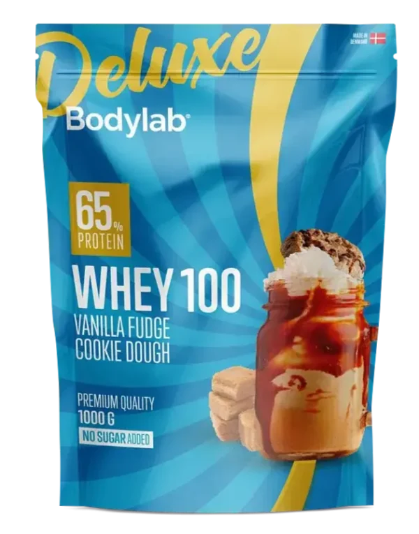 Bodylab Whey 100 Vanilla Fudge / Cookie Dough, 1kg.