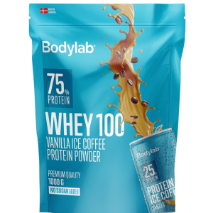 Bodylab Whey 100 Vanilla Ice Coffee, 1kg.