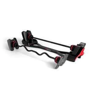 Bowflex Selecttech 2080 Barbell With Curl Bar, Standardvægtstang, Buet Vægtstang, 36 Kg, Sort, 150,5 Mm, 29,8 Mm