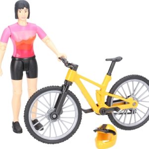 Bruder Bworld Figur - Mountainbike-Rytter (63111)