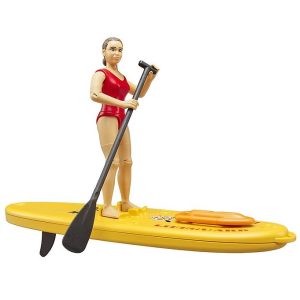 Bruder Figur - bworld - Livredder m. Paddleboard - 62785