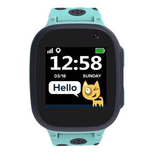 Canyon Kids Sandy Kw-34 - Smart Ur Med Rem - Silikone - Display 1.44" - 32 Mb - Bluetooth - 0.08 Megapixel Kamera - 42 G - Blå/Grå