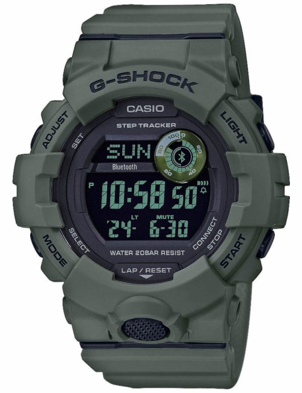 Casio G-Shock (3464 i grøn med Bluetooth