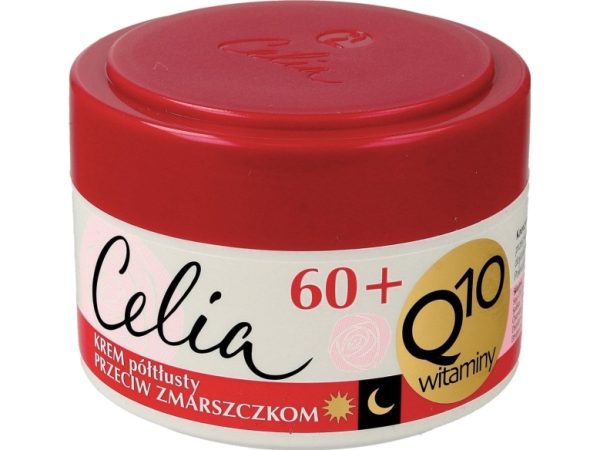 Celia Face Cream Q10 Vitamins 60+ Anti-Wrinkle 50Ml