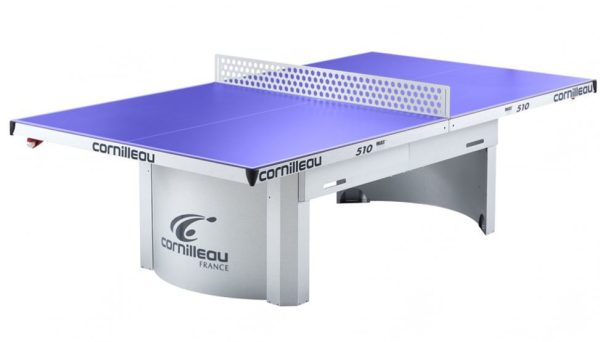 Cornilleau 510 PRO BLÅ - FRI FRAGT - Udendørs bordtennisbord - Ideelt til institution & campingplads