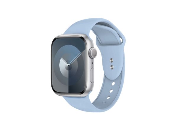 Crong Crg-40Lqb-Bbl, Urrem, Apple, Apple Watch 38/40/41Mm, Silikone, Metallic