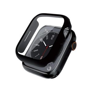 Crong Crg-45Hs-Blk, Boks, Smartwatch, Sportsur, Sort, Apple, Apple Watch Series 7/8 45Mm, Polykarbonat (Pc), Hærdet Glas