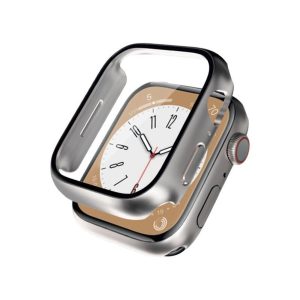 Crong Hybrid Watch Case - Etui Ze Szkem Apple Watch 40Mm (Starlight), Boks, Smartwatch, Sportsur, Sølv, Apple, Apple Watch Series 4/5/6/Se 40Mm, Poly