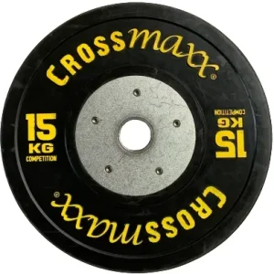 Crossmaxx Competition Bumper Plate 15 kg Black