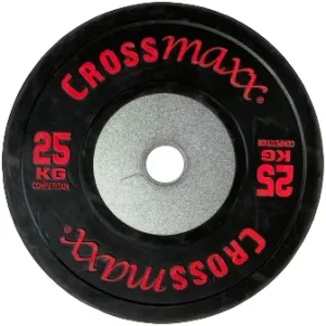 Crossmaxx Competition Bumper Plate 25 kg Black