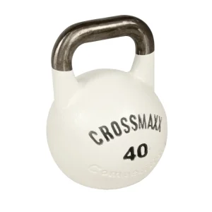 Crossmaxx Competition Kettlebell, 40 kg. Fremstillet i støbejern - yderst holdbar. Brug til funktionel træning, som crossfit udstyr og derhjemme