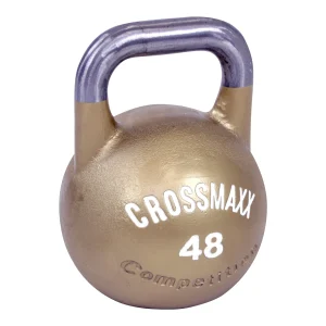 Crossmaxx Competition Kettlebell, 48 kg. Fremstillet i støbejern - yderst holdbar. Brug til funktionel træning, som crossfit udstyr og derhjemme