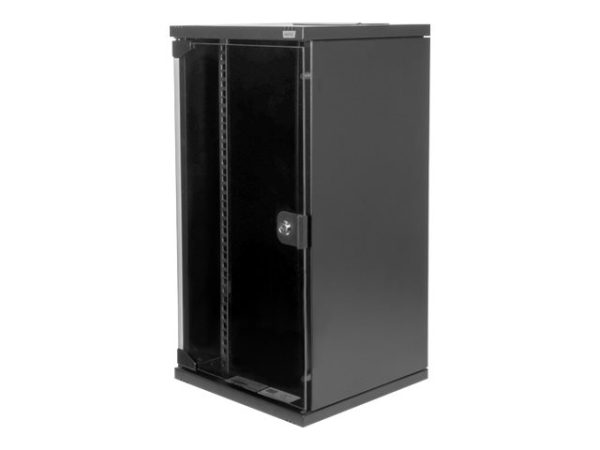 Digitus Dn-10-12U-B - Rack Kabinet - Vægmonterbar - Sort, Ral 9005 - 12U - 10"