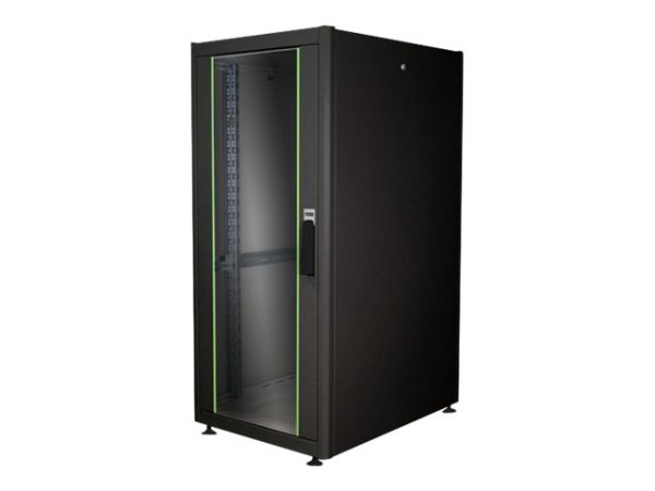 Digitus Professional Dynamic Basic Series Dn-19 26U-6/8-Db - Rack Kabinet - Sort, Ral 9005 - 26U - 19"