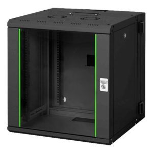 Digitus Professional Unique Dn-19 12-U-3-Sw - Rack Kabinet - Vægmonterbar - Sort, Ral 9005 - 12U - 19"