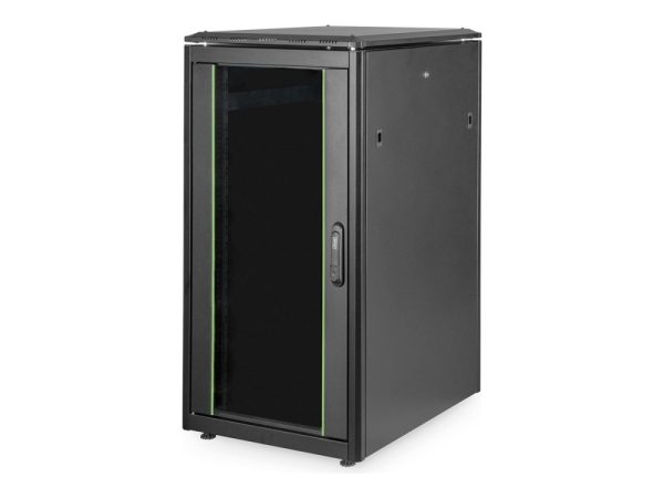 Digitus Professional Unique - Rack Kabinet - Sort, Ral 9005 - 22U - 19"