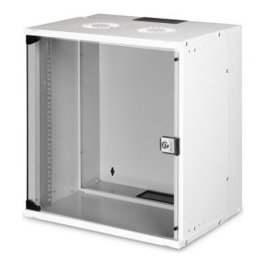 Digitus Soho Pro Series - Rack Kabinet - Vægmonterbar - Lysegrå, Ral 7035 - 12U - 19"