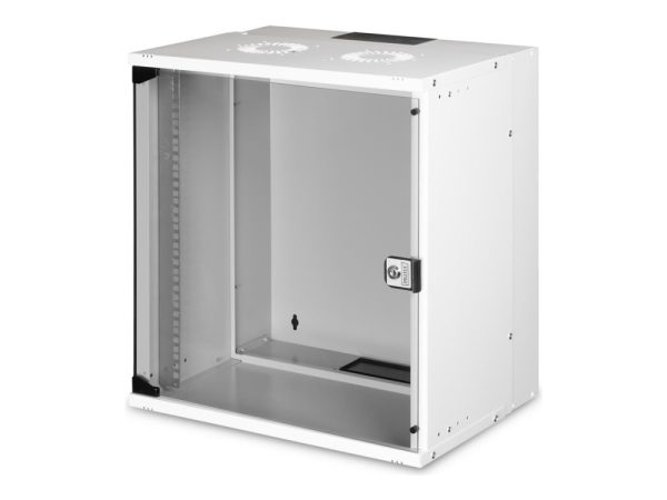 Digitus Soho Pro Series - Rack Kabinet - Vægmonterbar - Lysegrå, Ral 7035 - 12U - 19"