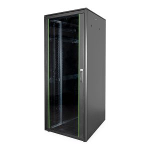 Digitus Varioflex-N Series - Rack Kabinet - 800 X 1000 Mm (Wxd) - Sort, Ral 9005 - 42U - 19"