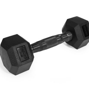 Dumbbell Zipro Zipro Dumbbell Hex Rubberized Steel 2.5 Kg