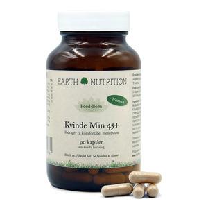 Earth Nutrition Kvinde Min 45+ - 90 kaps.