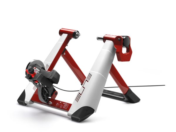 Elite Novo Force Deluxe - Hometrainer med tilbehørspakke - Hvid/Rød