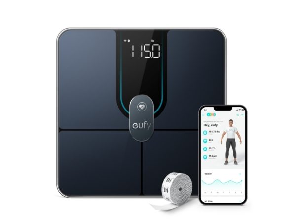 Eufy Badevægt Eufy Smart Scale P2 Pro Sort