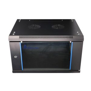 Extralink EX.7232 6U Rack Cabinet 600X600 Black Glass Door