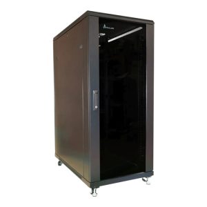 Extralink - Rack Kabinet - 600X1000 Mm - Gulvstående - Sort - 27U - 19"