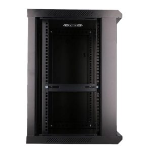 Extralink - Rack Kabinet - 600X450 Mm - Vægmonterbar - Sort - 12U - 19"