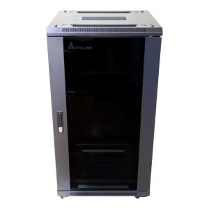 Extralink - Rack Kabinet - 600X600 Mm - Gulvstående - Sort - 22U - 19"