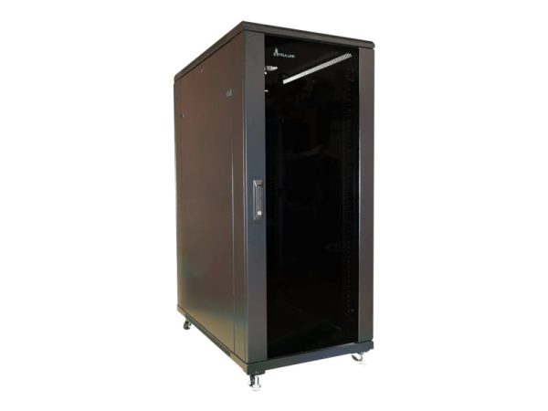 Extralink - Rack Kabinet - 600X600 Mm - Gulvstående - Sort - 37U - 19"