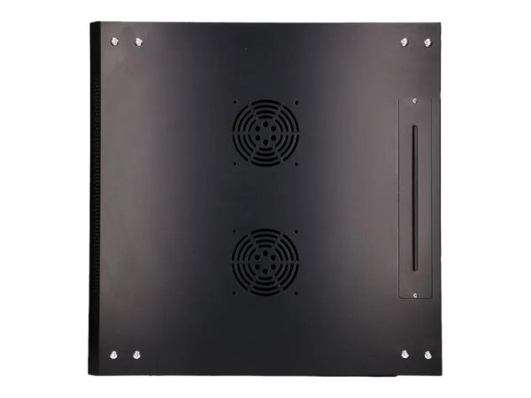 Extralink - Rack Kabinet - 600X600 Mm - Vægmonterbar - Sort - 9U - 19"