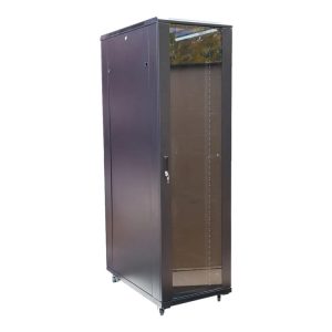 Extralink - Rack Kabinet - 800X800 Mm - Gulvstående - Sort - 42U - 19"