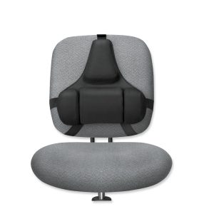 Fellowes Professional Series, Seat Cushion, Sort, Professionel Rygstøtte